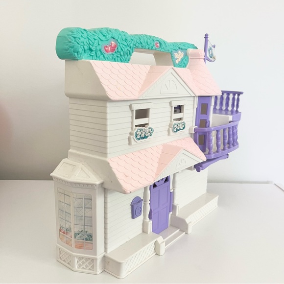 Rare Vintage Cabbage Patch Kids Club CPK Doll House Playhouse 1998 Read Notes - Picture 7 of 7